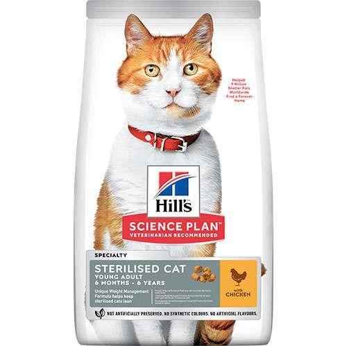 Hills Tavuk Etli Kısırlaştırılmış Yetişkin Kedi Maması 10 Kg