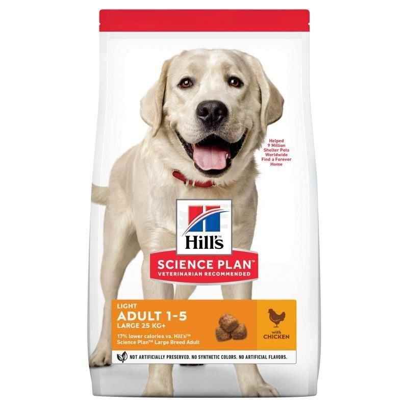 Hills Büyük Irk Tavuk Etli Light Köpek Maması 14 Kg