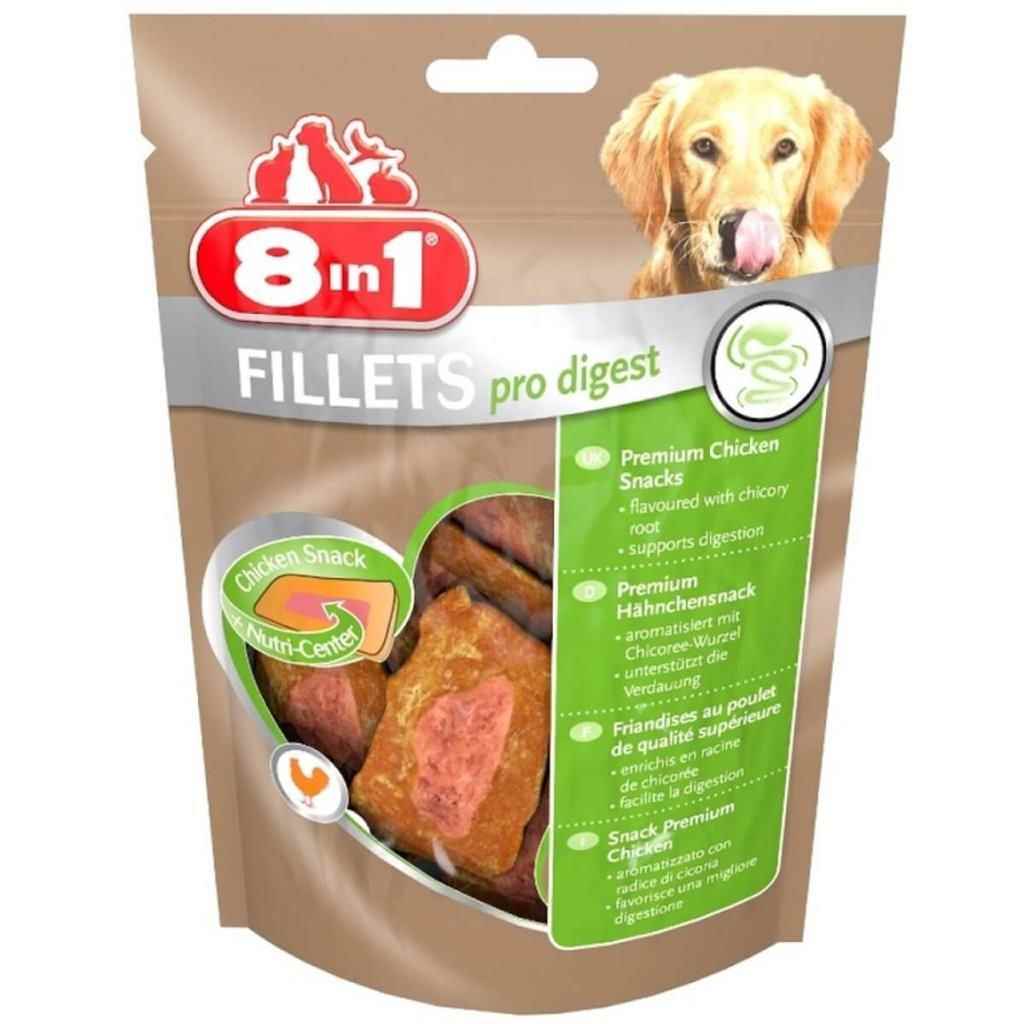 8 in1 Fillets Pro Digest 80 gr Köpek Ödül Maması