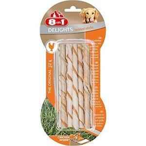 8in1 Delights Bones Köpekler İçin Twested Sticks 10'lu