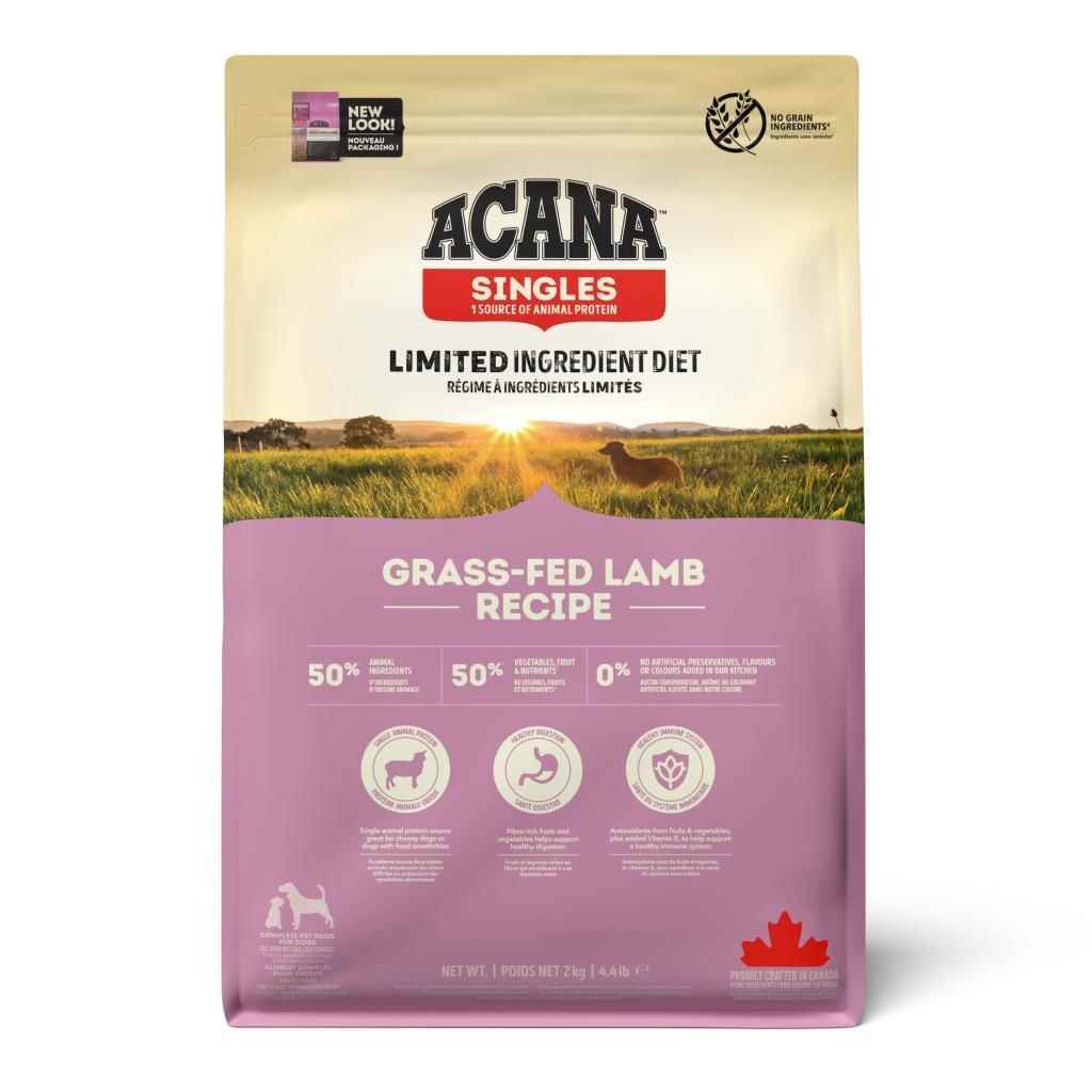 Acana Singles - Grass-Fed Lamb Köpek Maması 2 Kg