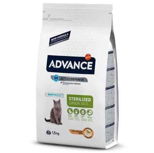 Advance Tavuklu Kısırlaştırılmış Yavru Kedi Maması 1,5 Kg