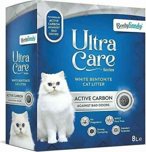 BentySandy Ultra Care Series Aktif Karbon Kedi Kumu 8L