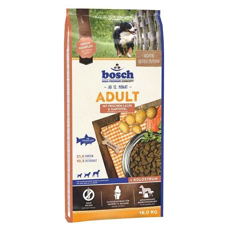 Bosch Taze Somon Balıklı Hassas Ciltler İçin Köpek Maması 15 Kg