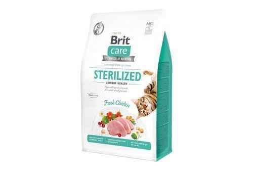 Brit Care Hypo-Allergenic Üriner Sistem Sağlığı için Tahılsız Kısırlaştırılmış Kedi Maması 7kg