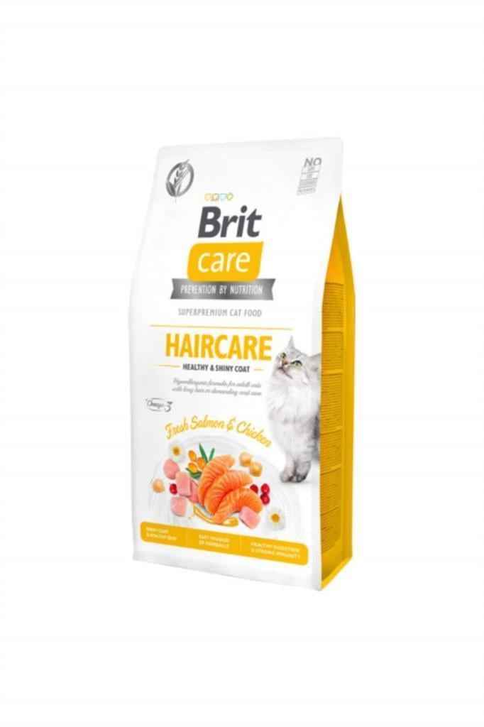 Brit Care Haircare Somonlu ve Tavuklu Kedi Maması 2 Kg