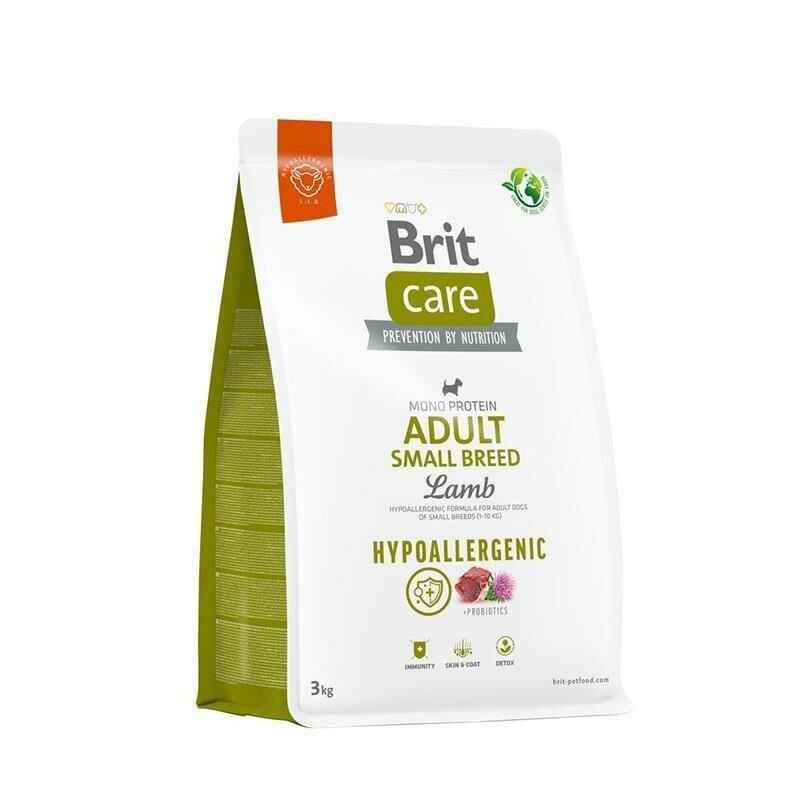 Brit Care Hypo-Allergenic Küçük Irk Kuzulu Yetişkin Köpek Maması 3kg