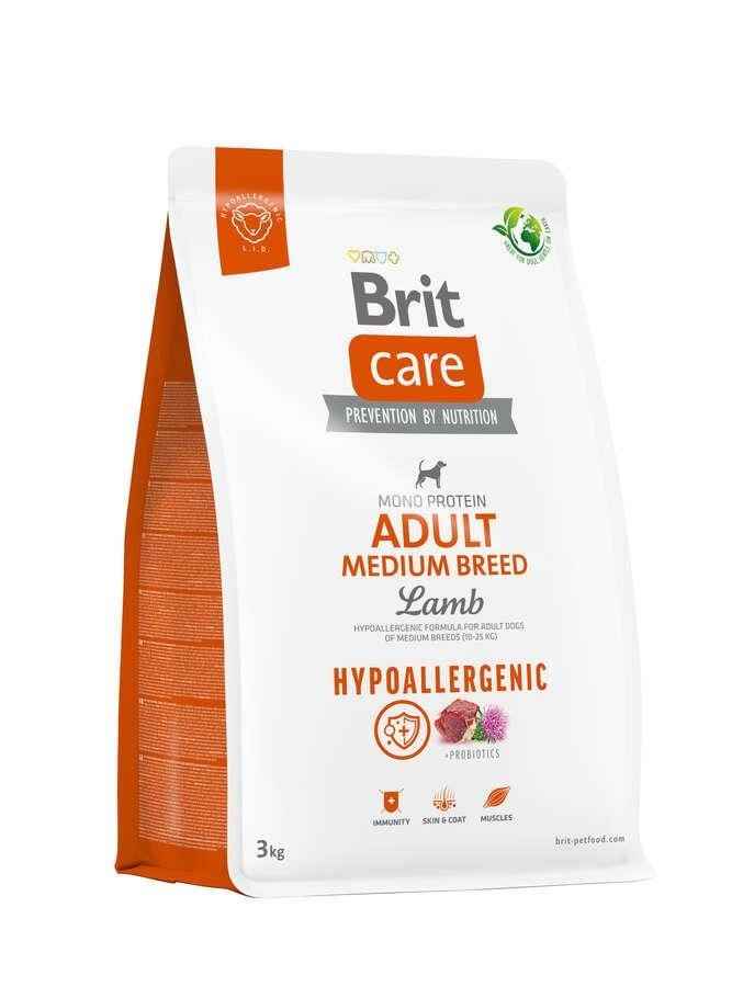 Brit Care Hypoallergenic Medium Orta Irk Kuzulu Köpek Maması 3 Kg