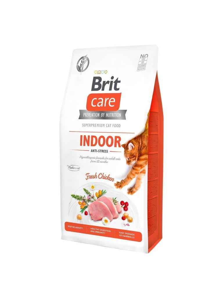 Brit Care Indoor Anti-Stress Tavuklu Kedi Maması 2 Kg