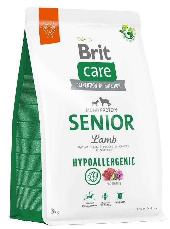 Brit Care Senior Kuzu Etli Yaşlı Köpek Maması 3 Kg