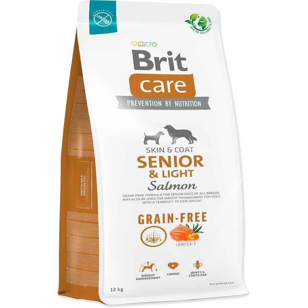 Brit Care Tahılsız Somonlu Yaşlı Köpek Maması 12 Kg