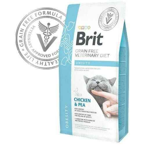 Brit Veterinary Diet Obesity Kilo Kontrolü İçin Tahılsız Kedi Maması 2kg