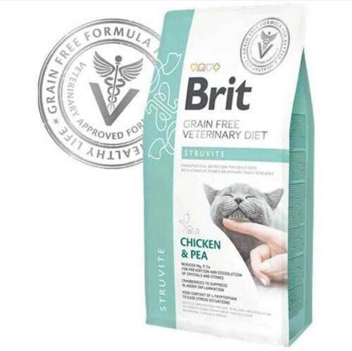 Brit Veterinary Diet Struvite İdrar Yolu Sağlığı Destekleyici Tahılsız Kedi Maması 5 kg