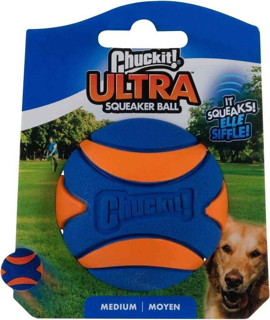 Chuckit! Utra Squeaker Sesli Köpek Oyun Topu (Orta Boy)