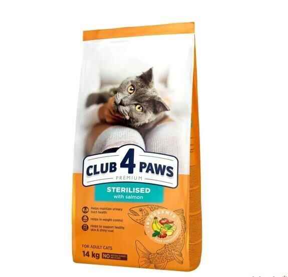 Club4Paws Premium Kısırlaştırılmış Kedi Maması 14 Kg