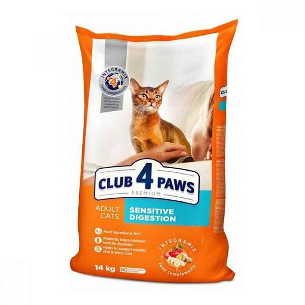 Club4Paws Premium Sensitive Digestion Yetişkin Kedi Maması 14 Kg