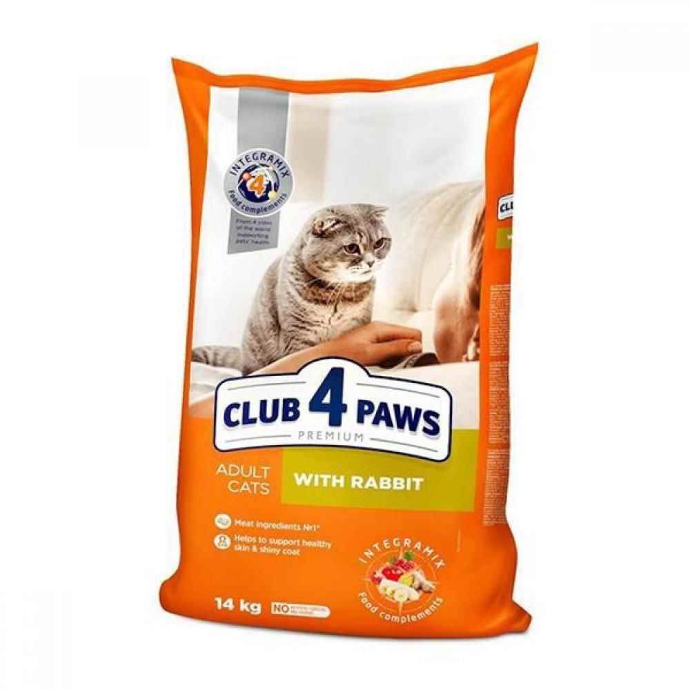 Club4Paws Premium Tavşanlı Yetişkin Kedi Maması 14 Kg