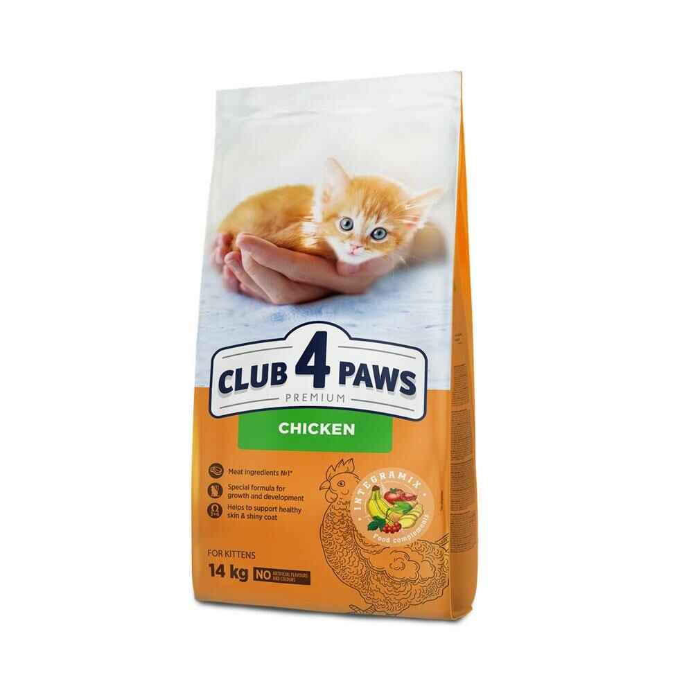 Club4Paws Tavuklu Yavru Kedi Maması 14 Kg