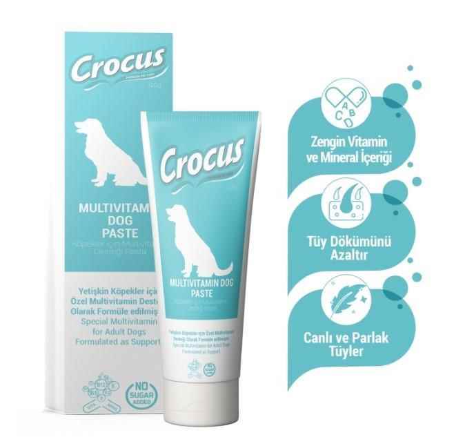 Crocus Köpek Multivitamin Macun 100 Gr