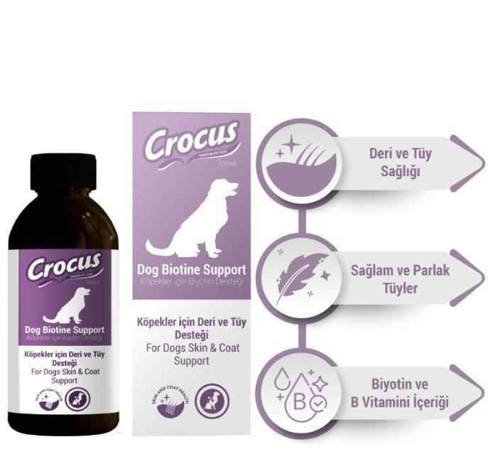 Crocus Köpek Tüy Sağlığı Damlası 100 Ml