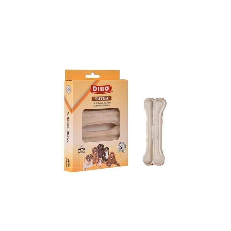 Dibo Beyaz Pres Köpek Ödül Kemiği 20-25gr x 5 Adet 7 cm