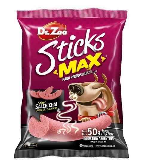 Dr.Zoo Sticks Max SosisliKöpek Ödülü 50Gr