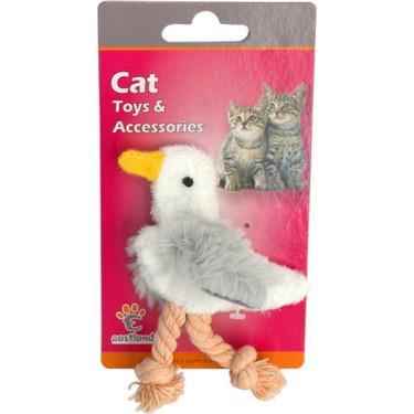 Eastland Peluş Hışırtılı Kedi Oyuncağı Tavuk 6cm