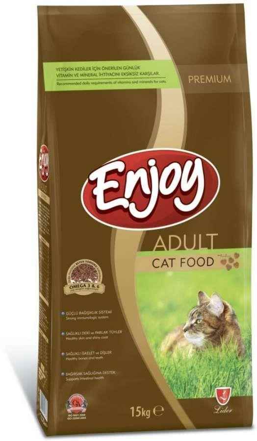 Enjoy Tavuklu Yetişkin Kedi Maması 15 Kg