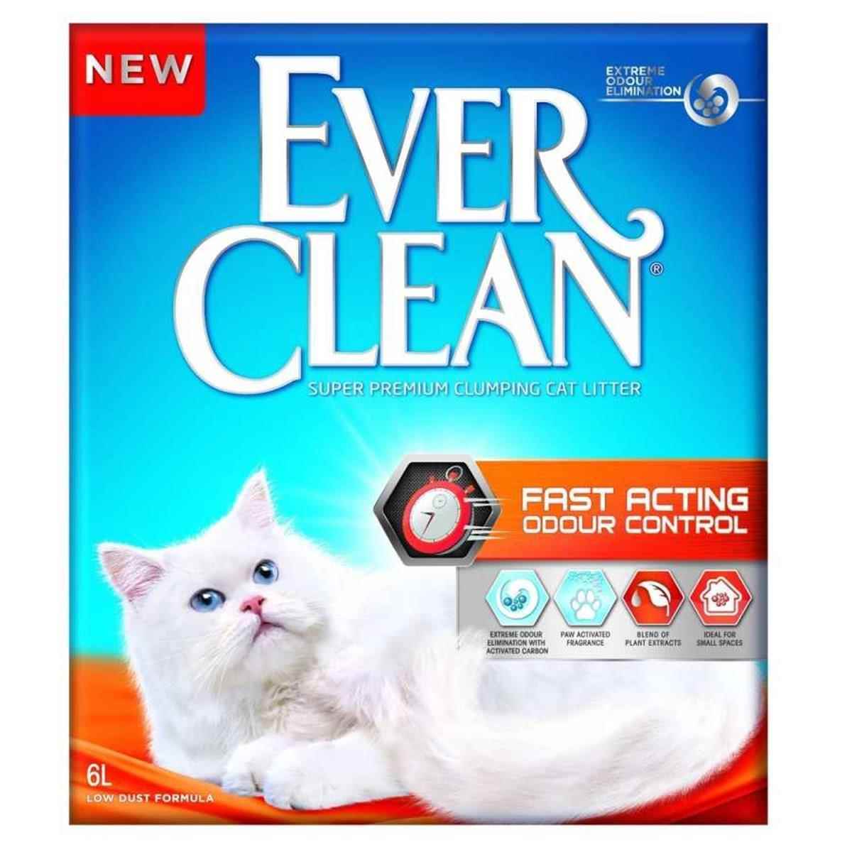 Ever Clean Fast Acting Kedi Kumu 6 LT