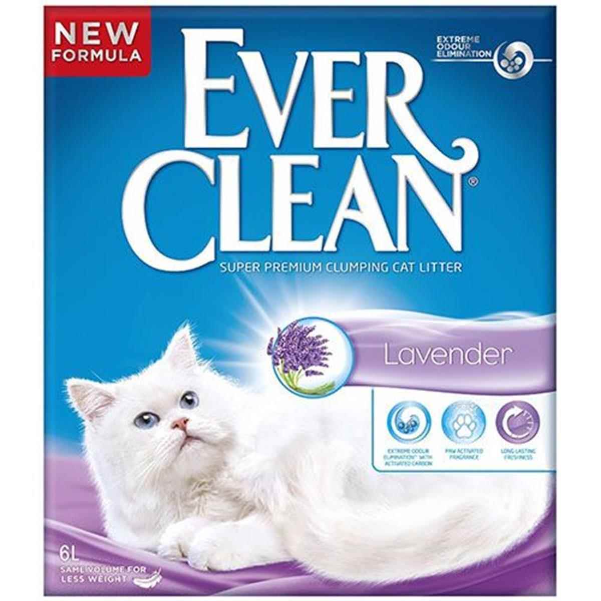 Ever Clean Lavander Kedi Kumu 6 LT