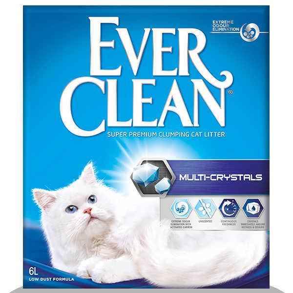 Ever Clean Multi Crystal Kedi Kumu 6 LT