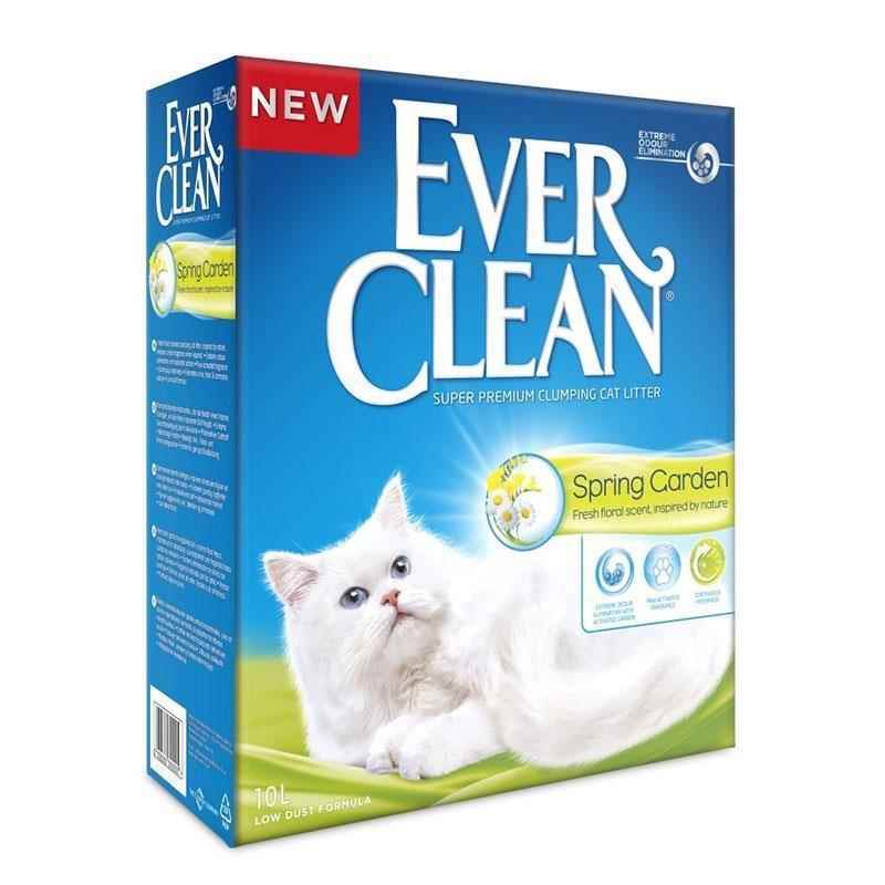 Ever Clean Spring Garden Çiçek Kokulu Topaklanan Kedi Kumu 10 Lt