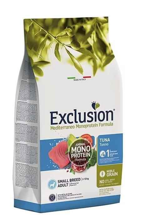 Exclusion Monoprotein Düşük Tahıllı Ton Balıklı Ve Narlı Küçük Irk Yetişkin Köpek Maması 7 Kg