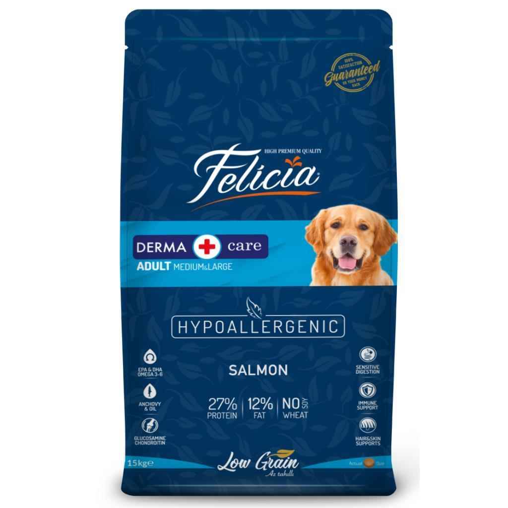 Felicia Somonlu Yetişkin Köpek Maması 15 kg