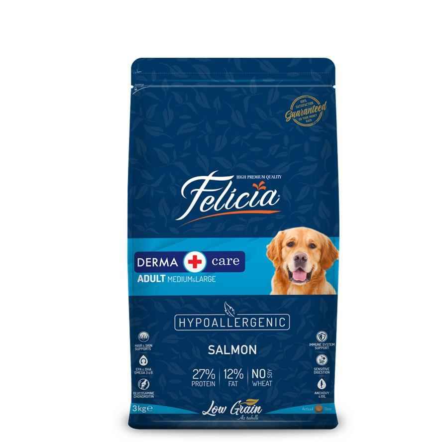 Felicia Somonlu Yetişkin Köpek Maması 3 kg