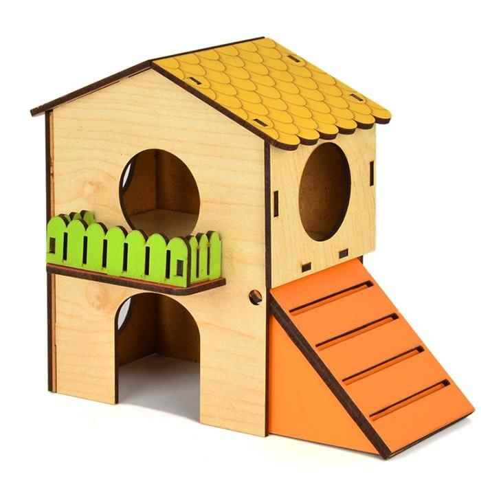 Flip Hamster Evi ( 2 Katlı Small )