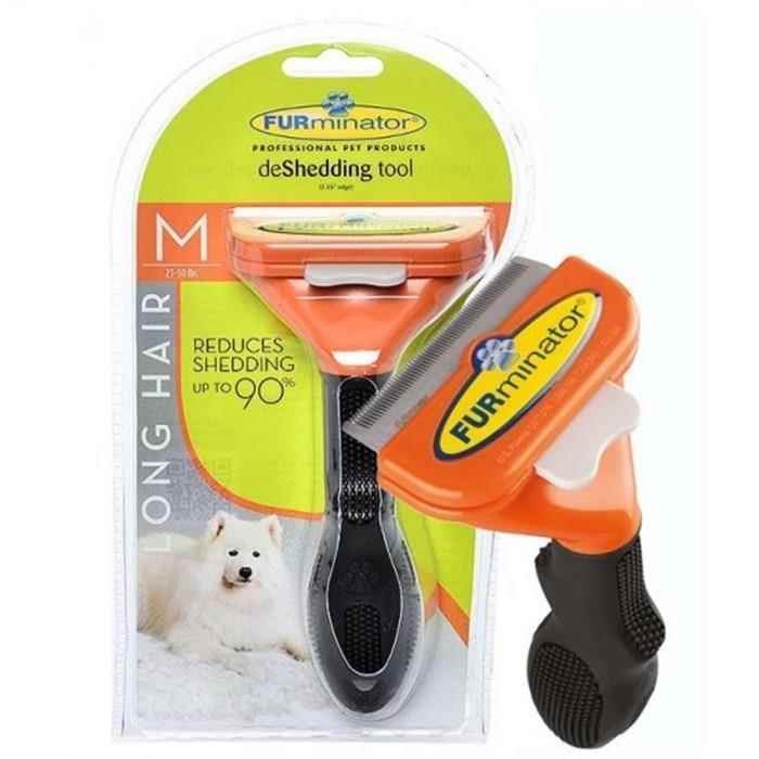 Furminator Long Hair Uzun Tüylü Köpekler İçin Tüy Tarağı Medium