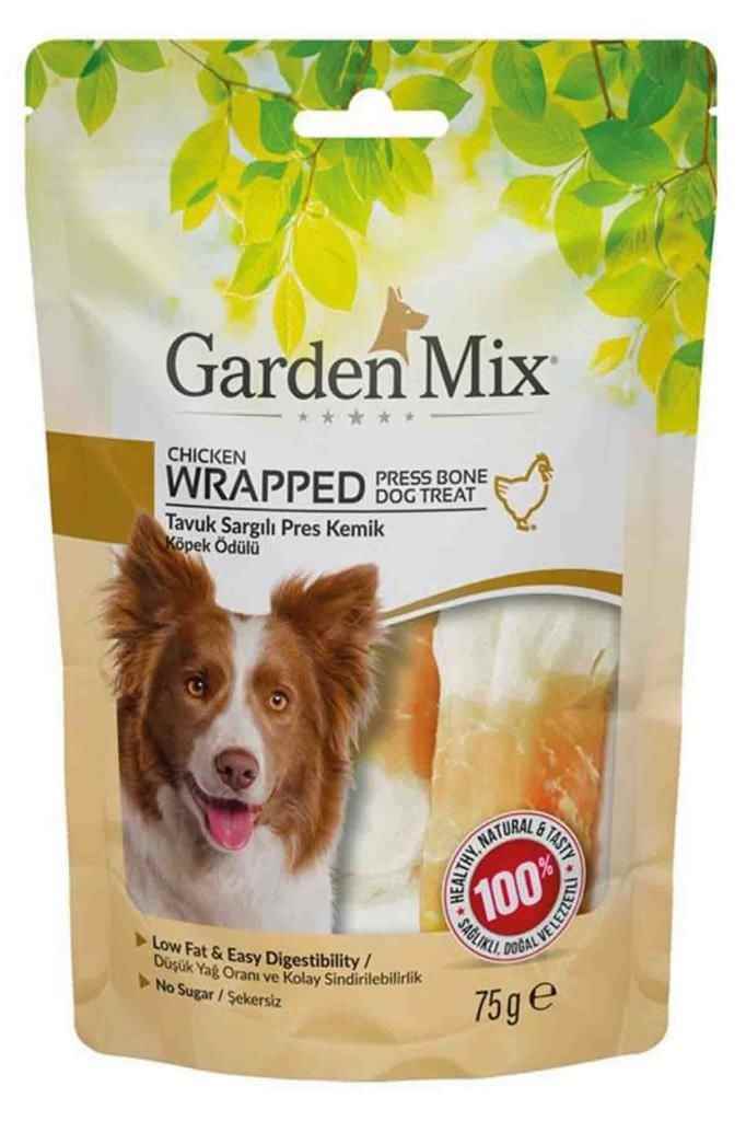 Gardenmix Sargılı Pres Kemik Köpek Ödül Maması 75gr