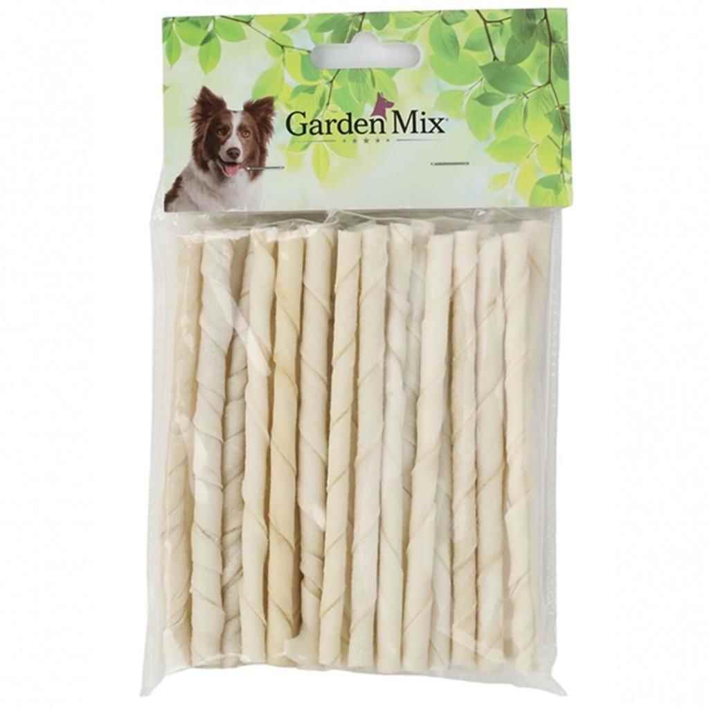 Gardenmix 30'lu Sütlü Burgu Köpek Ödül Çubuğu (5”)