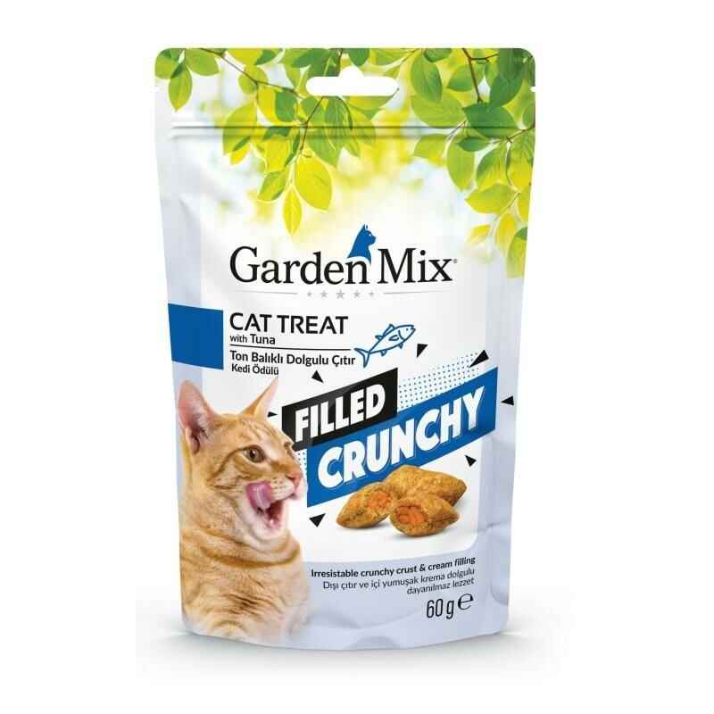 Gardenmix Ton Balıklı İçi Dolgulu Kedi Ödülü 60 Gr