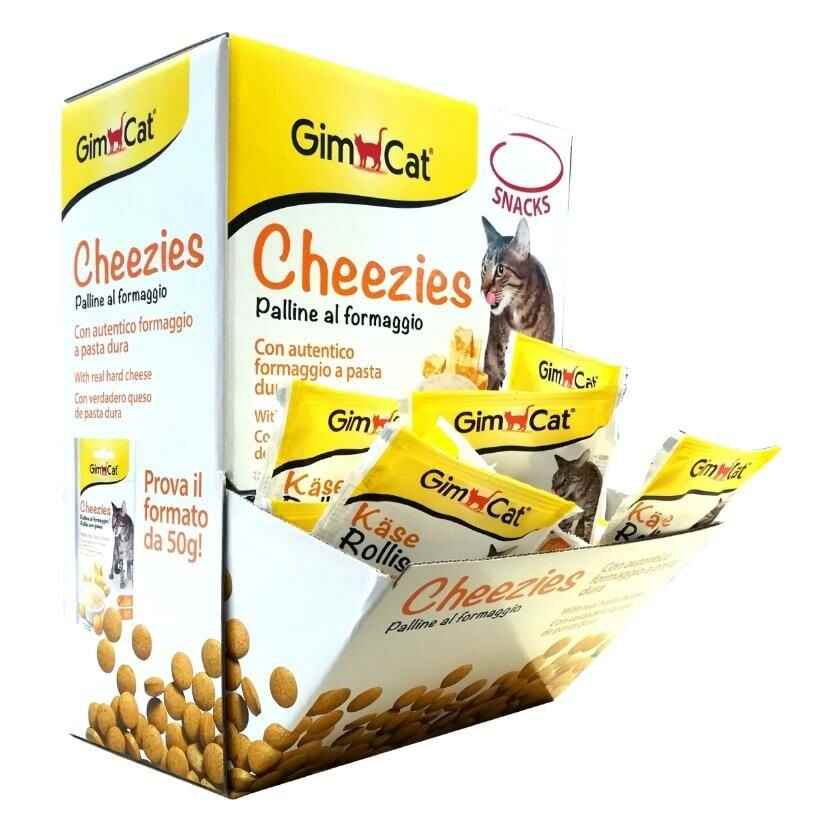 Gimcat Cheezies Peynirli Kedi Ödül Tableti 10 Gr (1 Adet)