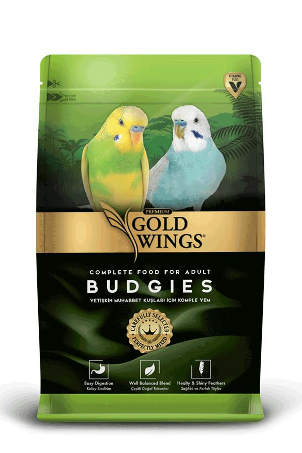 Gold Wings Premium Muhabbet Kuşu Yemi 1 Kg