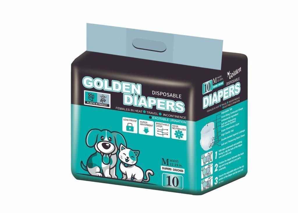 Golden Diapers Köpek Alt Bağlama Bezi Medium