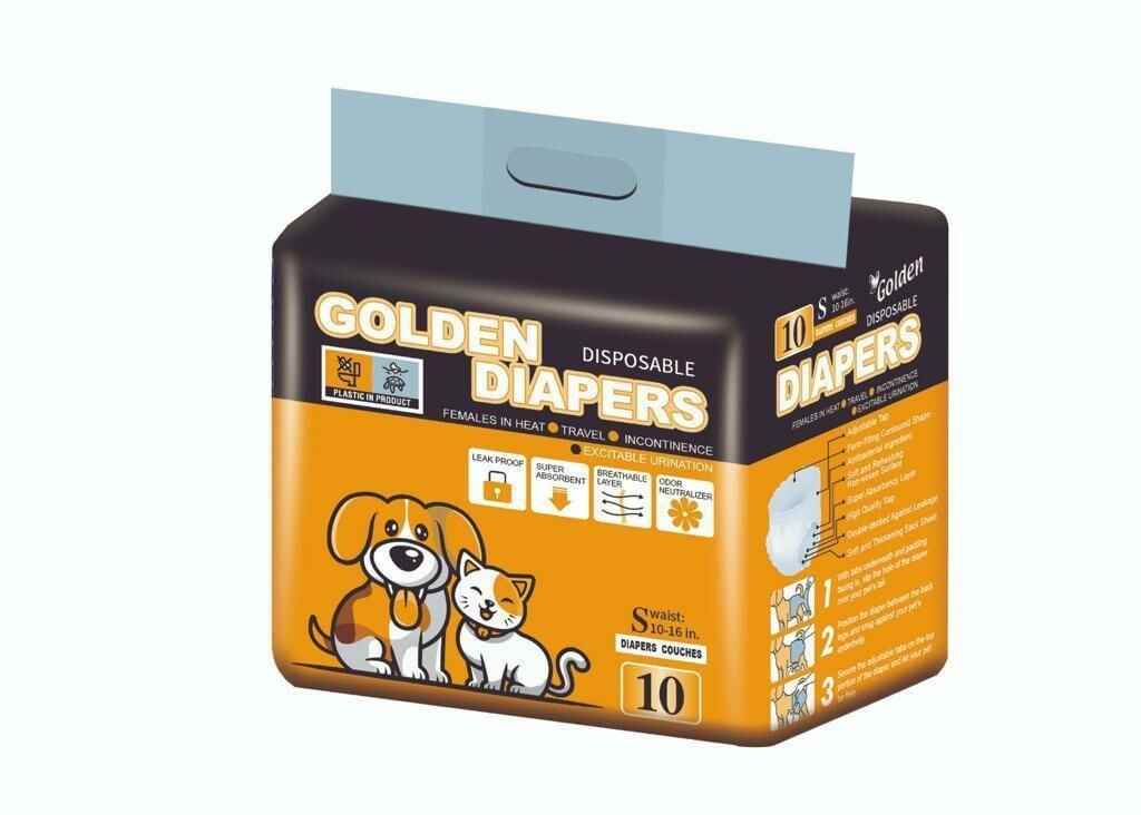 Golden Diapers Köpek Alt Bağlama Bezi Small