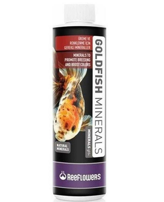 ReeFlowers Goldfish Minerals - Japon Balıkları için Üreme ve Renklenme Minerali 50 ml