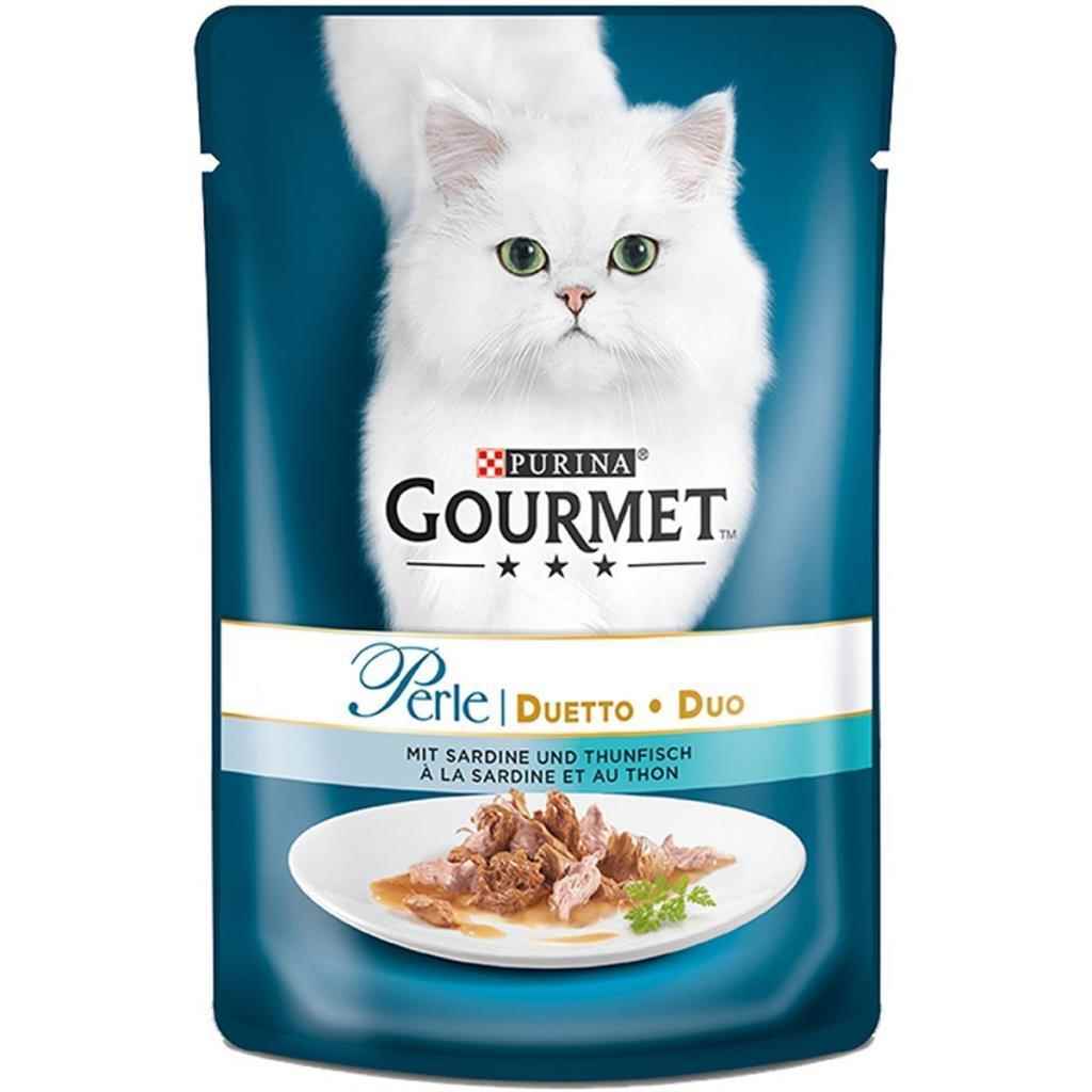 Gourmet Perle Izgara Ton Balıklı Yetişkin Kedi Konservesi 85 gr