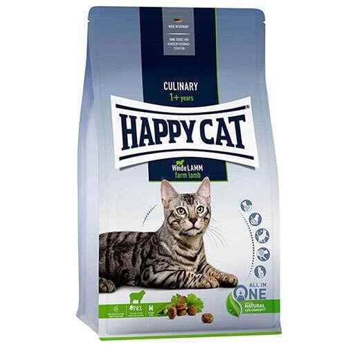 Happy Cat Weide Lamm Kuzu Etli Yetişkin Kedi Maması 4 Kg