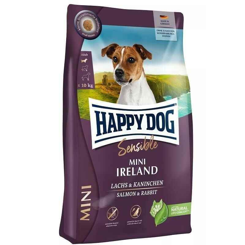 Happy Dog Mini Ireland Somonlu Hassas Köpek Maması 4 Kg