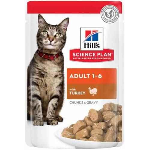 Hills Gravy Hindili Yetişkin Kedi Konservesi 85 Gr