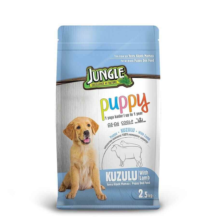 Jungle Yavru Kuzu Etli Köpek Maması 2,5 kg